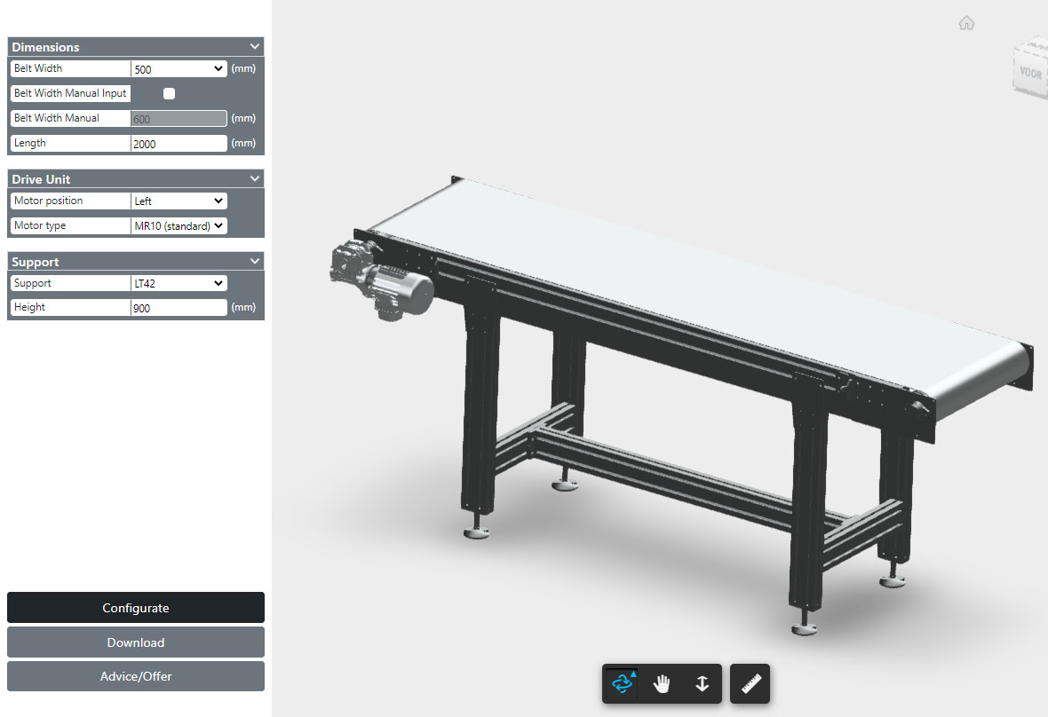 Belt Conveyor Type N114 | BCK Holland B.V.